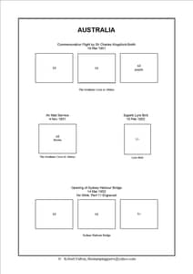 Australia Stamp Album