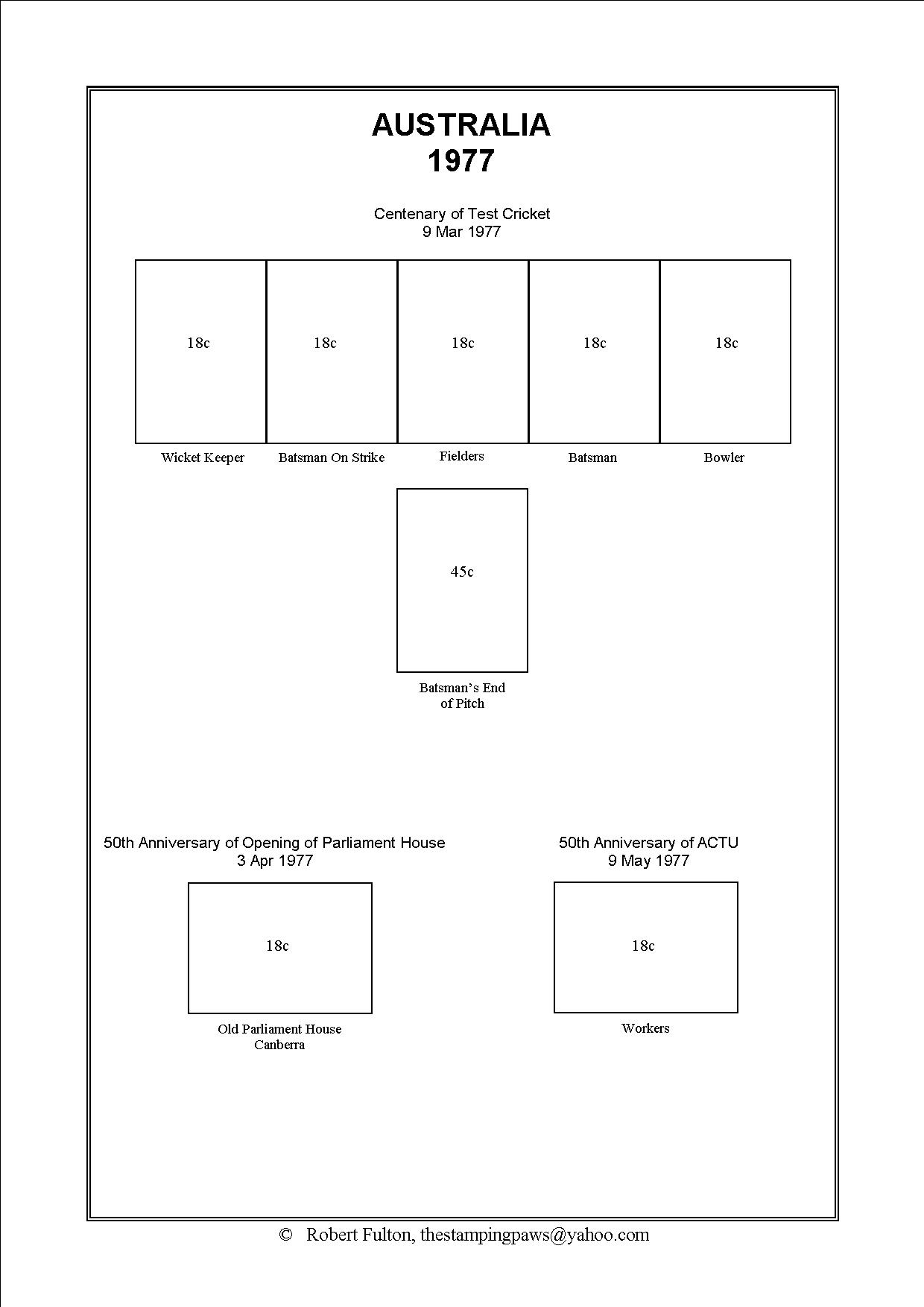 Australia Stamp Album