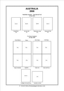 Australia Stamp Album
