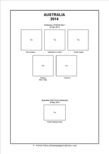 Australia Stamp Album
