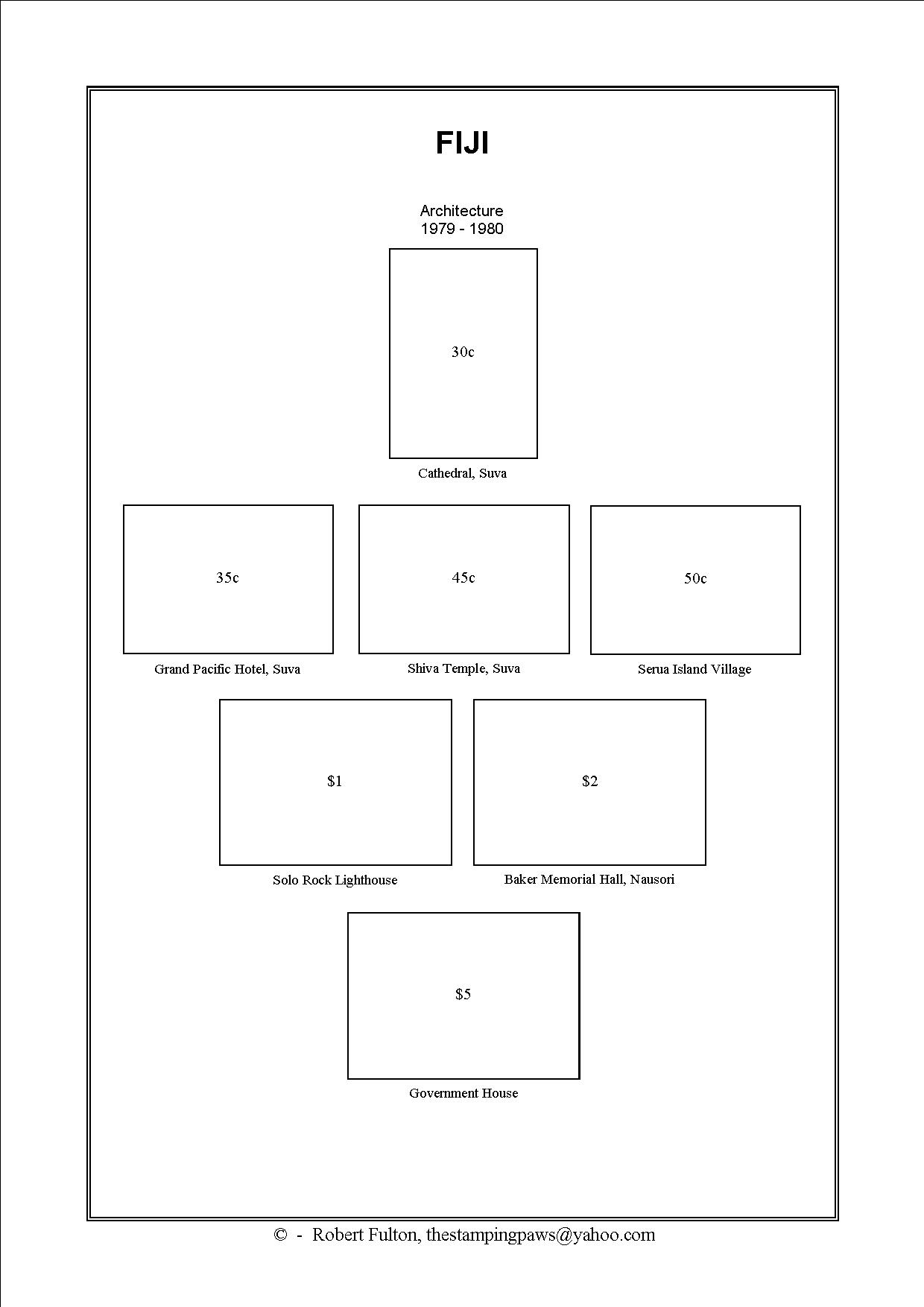 Fiji Stamp Album