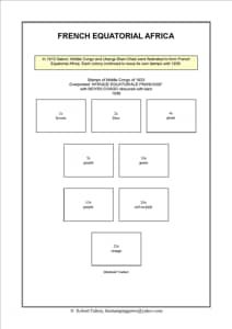 French Equatorial Africa Stamp Album