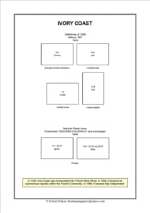 French West Africa Stamp Album