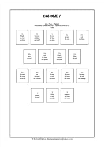 French West Africa Stamp Album