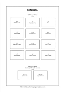 French West Africa Stamp Album