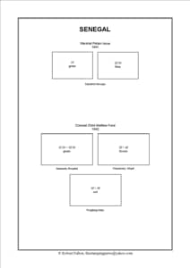 French West Africa Stamp Album