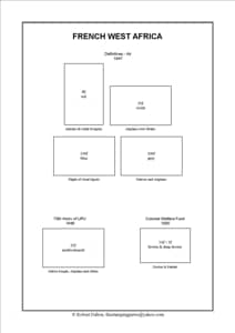 French West Africa Stamp Album
