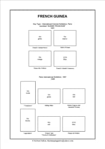 French West Africa Stamp Album