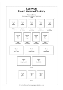 Lebanon Stamp Album