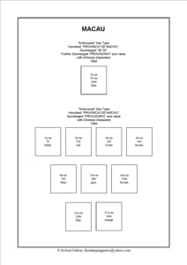 Macau Stamp Album