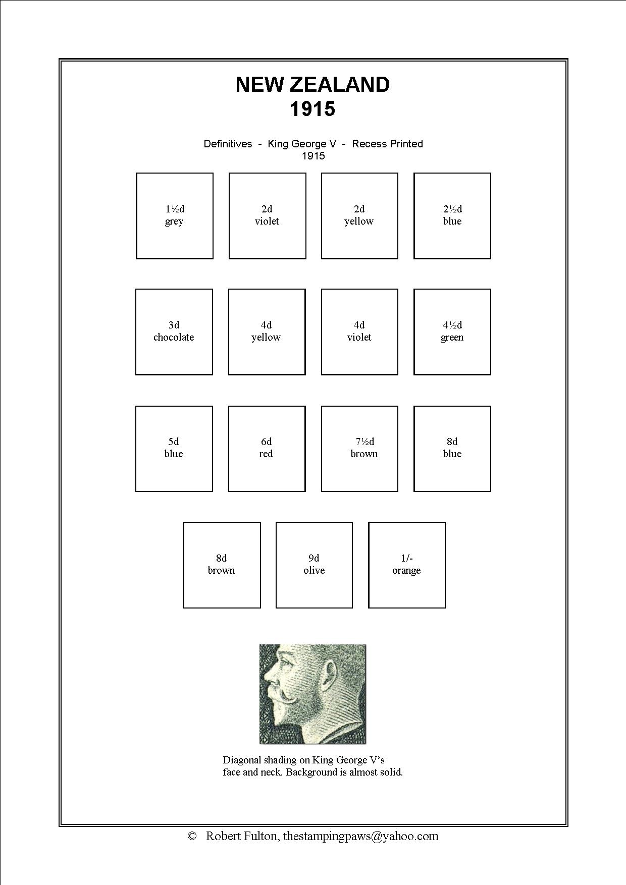 New Zealand Stamp Album