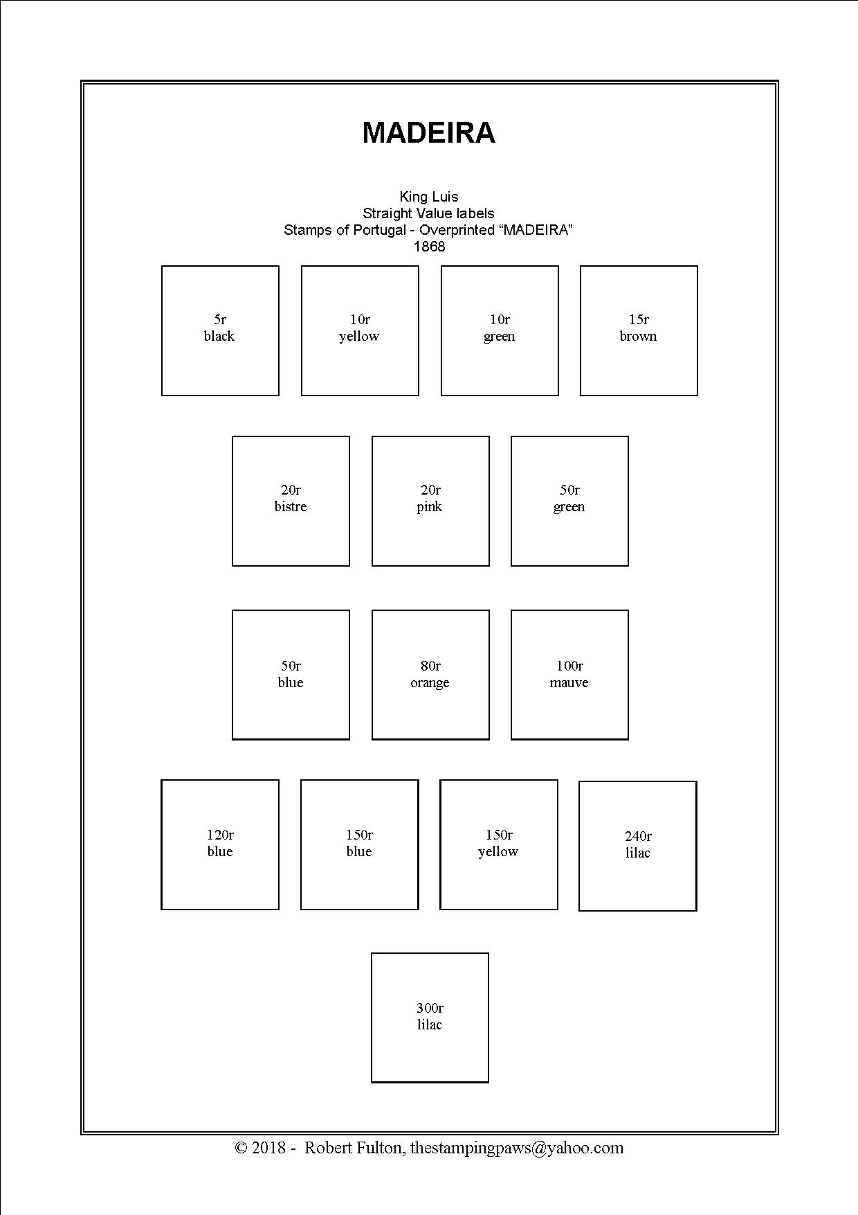 Portuguese Colonies Stamp Album