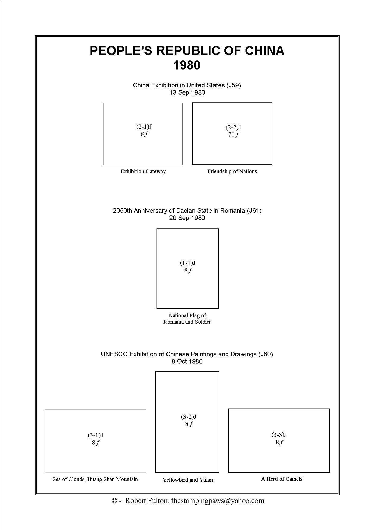 Peoples Republic of China Stamp Album