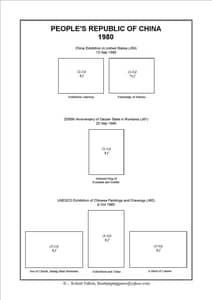 Peoples Republic of China Stamp Album
