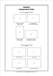 Samoa Stamp Album