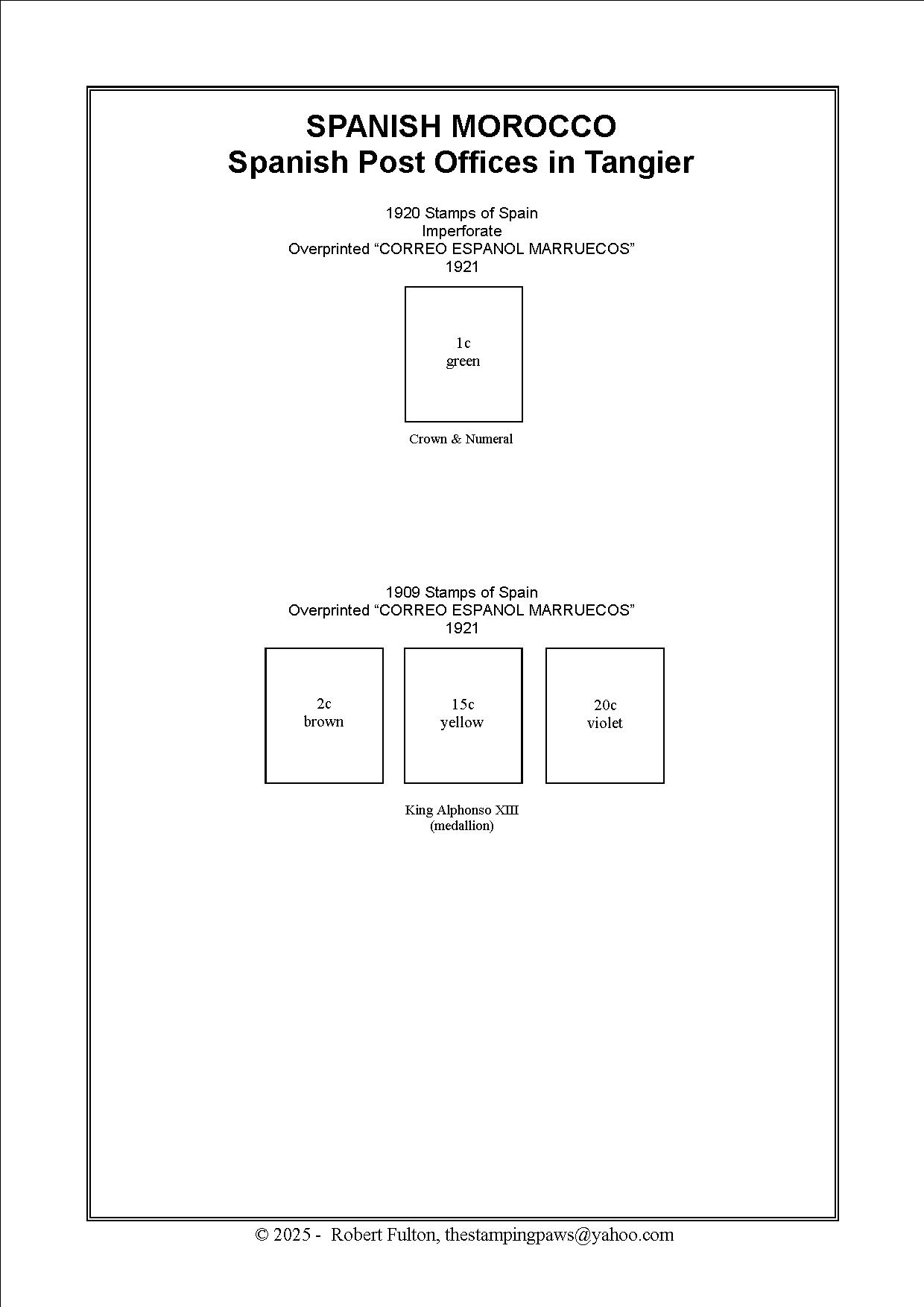 Spanish Colonies Stamp Album