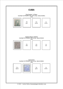 Spanish Colonies Stamp Album