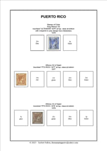 Spanish Colonies Stamp Album