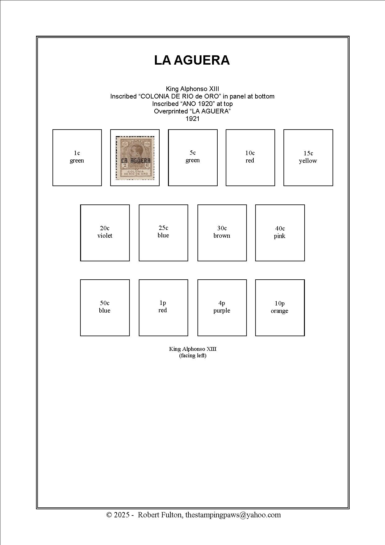 Spanish Colonies Stamp Album