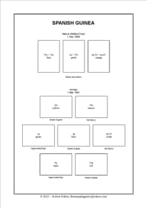 Spanish Guinea Stamp Album