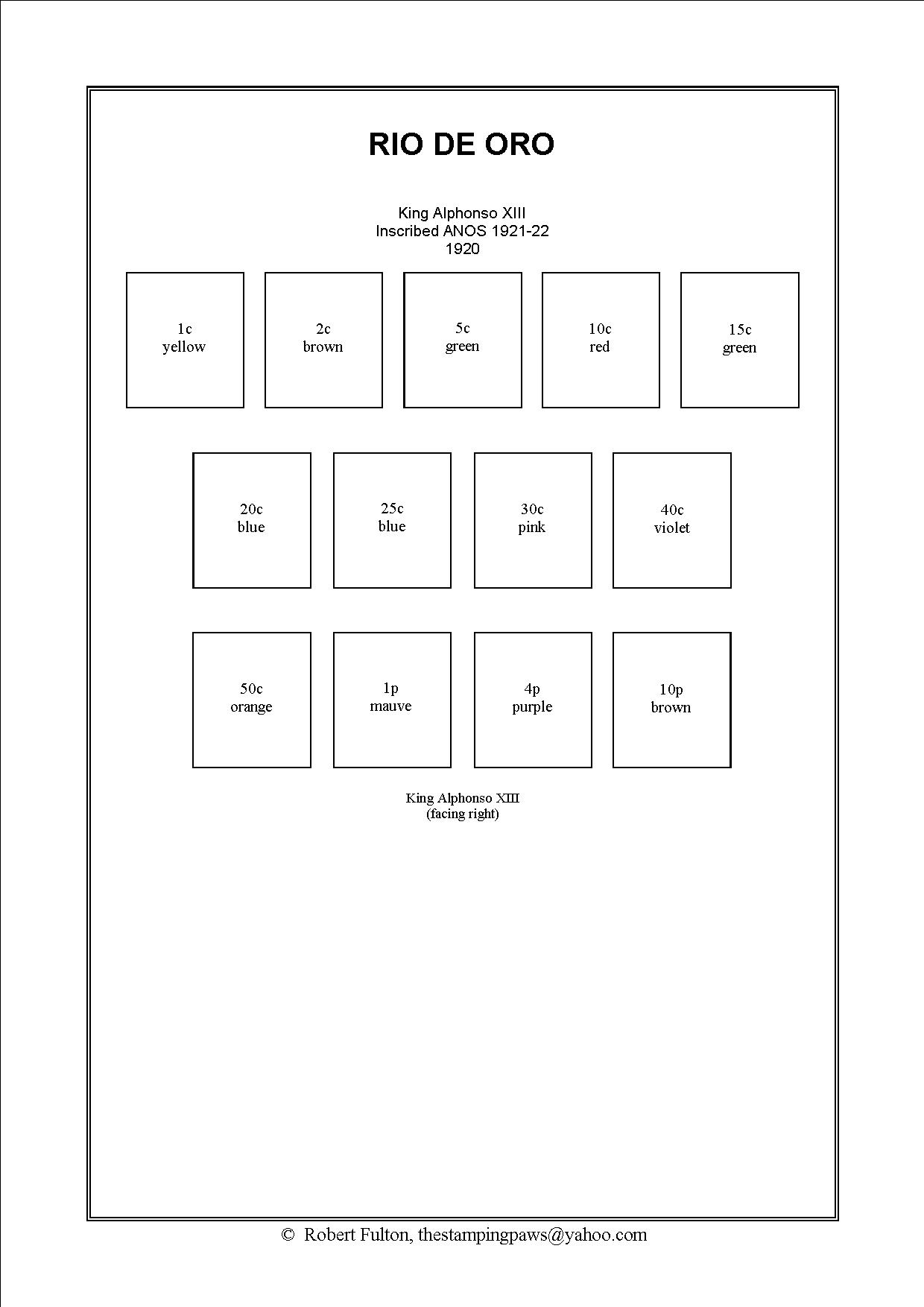 Spanish Sahara Stamp Album