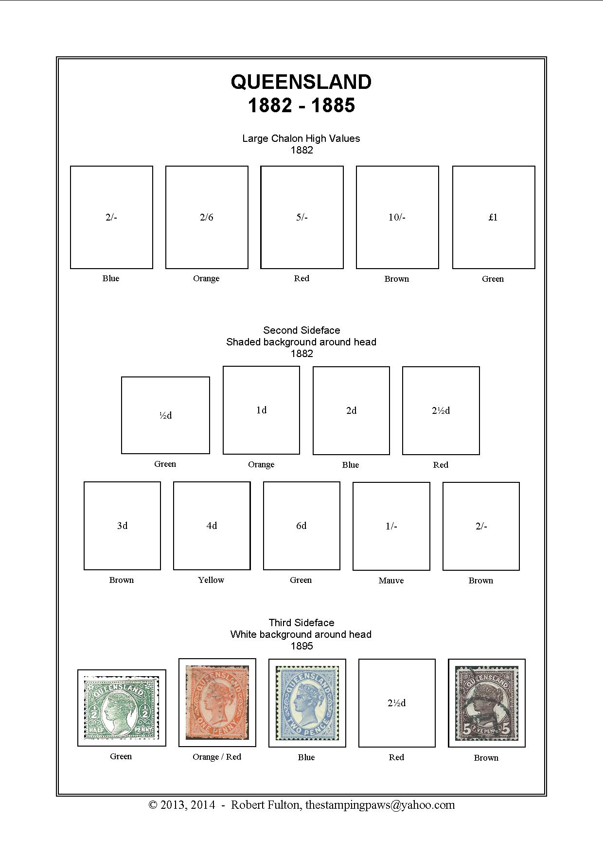 Australian States Stamp Album