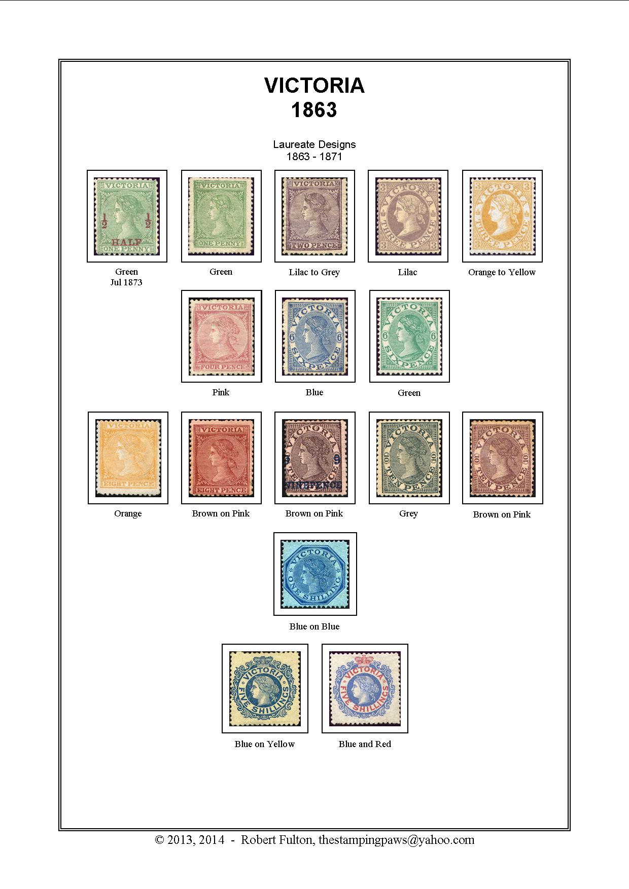 Australian States Stamp Album
