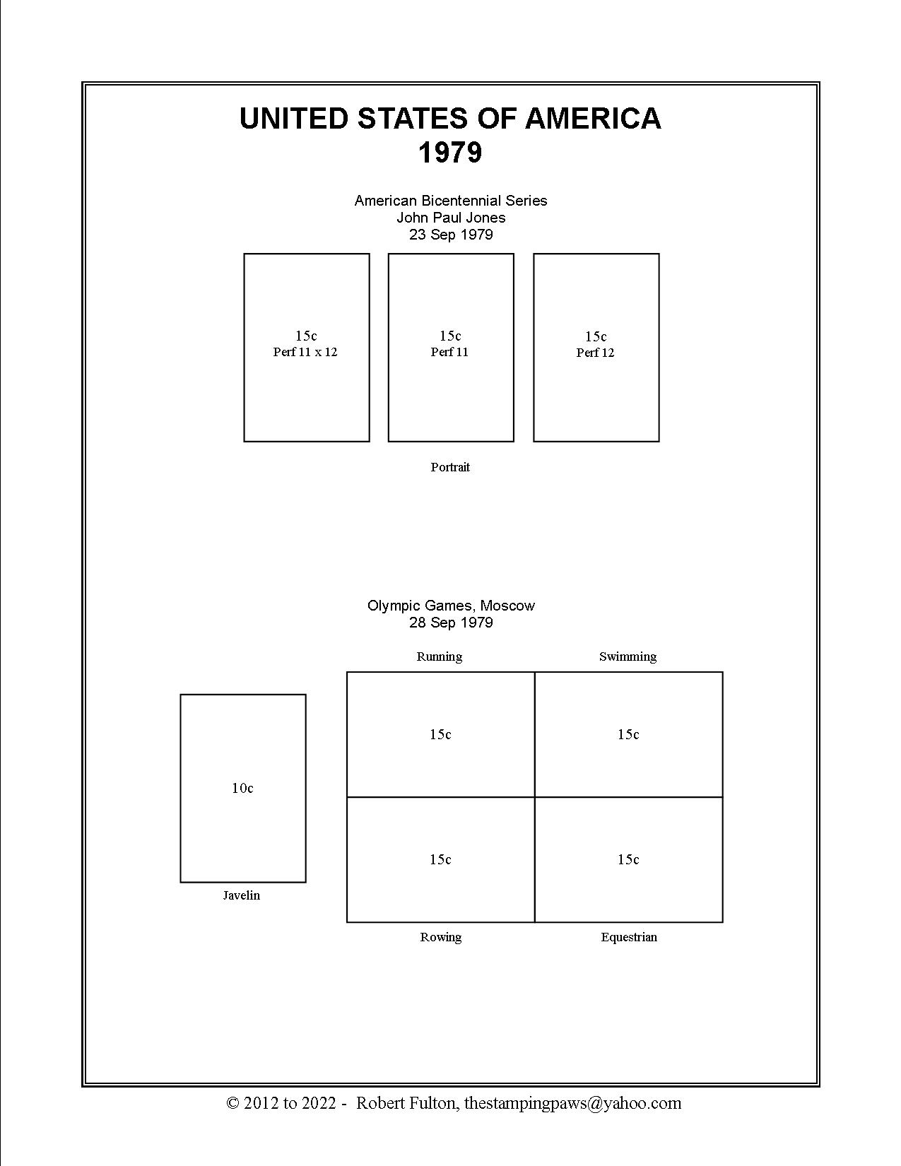 United States Stamp Album