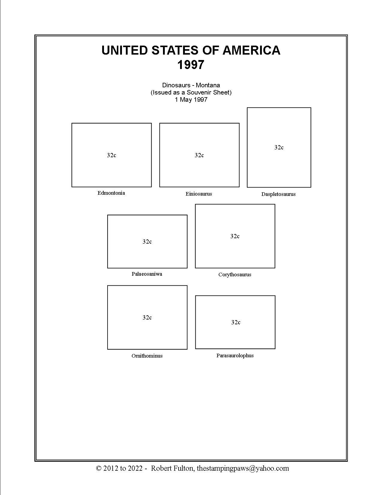United States Stamp Album