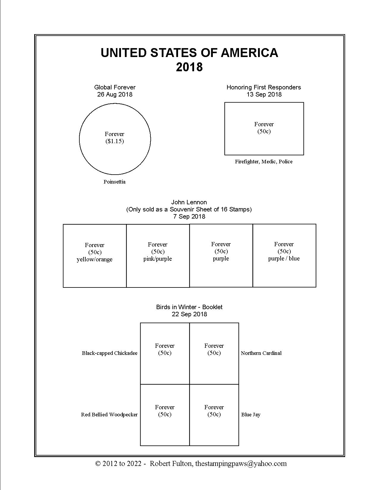 United States Stamp Album