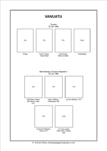 Vanuatu Stamp Album